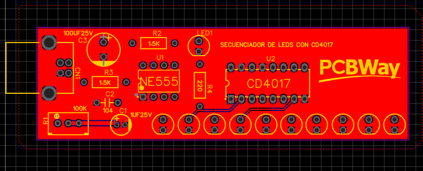 Cd4017 Step LED SEQUENCER CD4017-NE555 : 6 Steps - Instructables