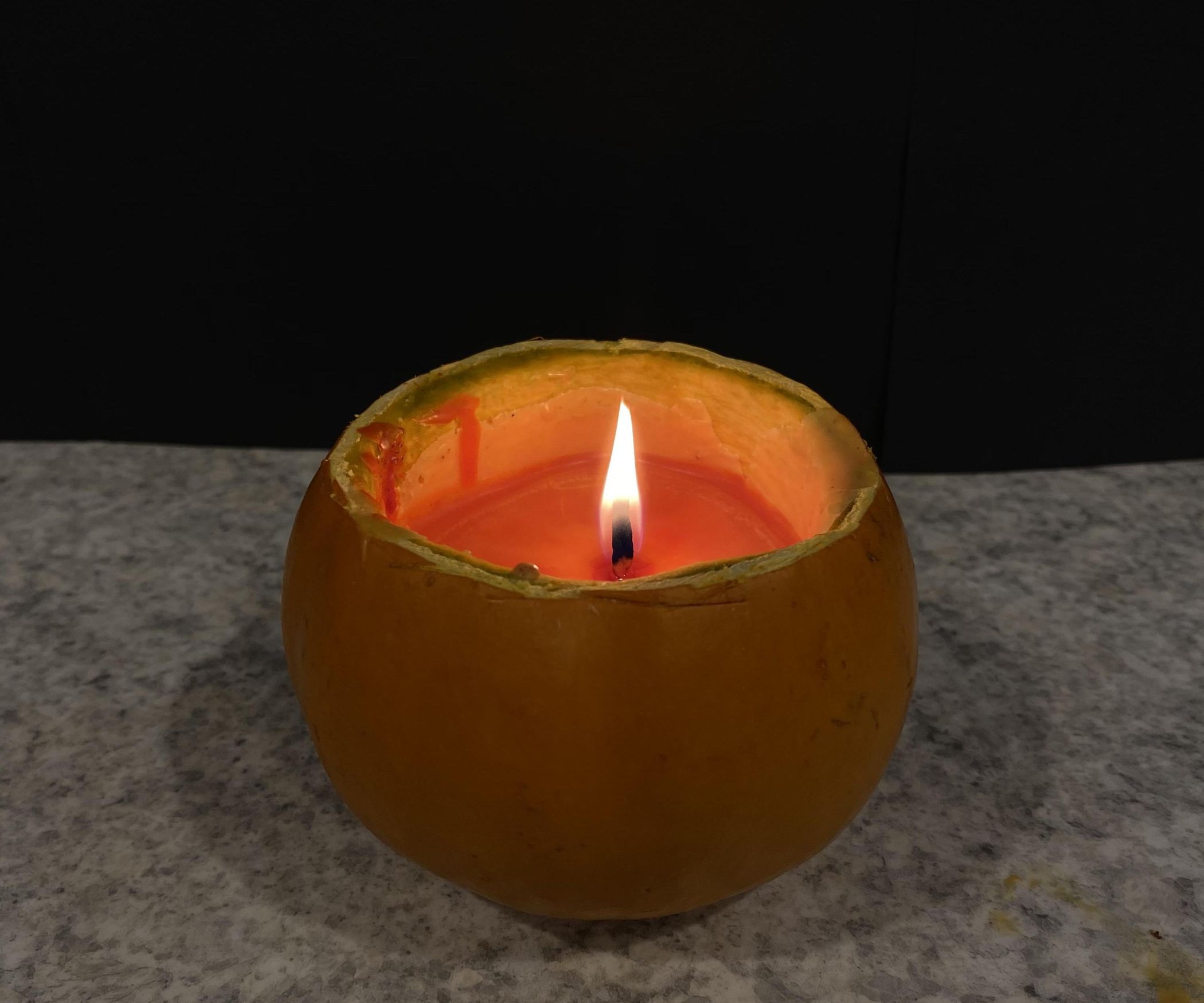 Cute Pumpkin Candles ☆ 6 Steps (with Pictures) Instructables
