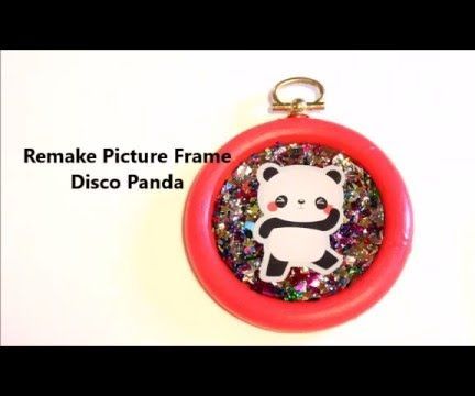 ReMake Picture Frame #3 (Disco Panda) 