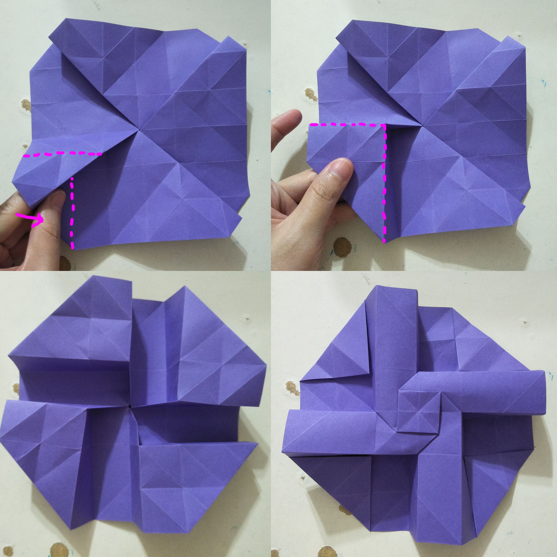 Origami Rose Ferrero Rocher GiftFavors 19 Steps (with Pictures