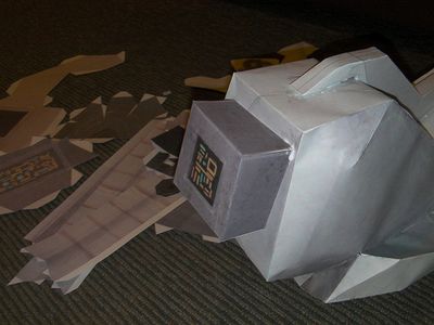 Full Scale GLaDOS Papercraft Replica : 14 Steps (with Pictures ...