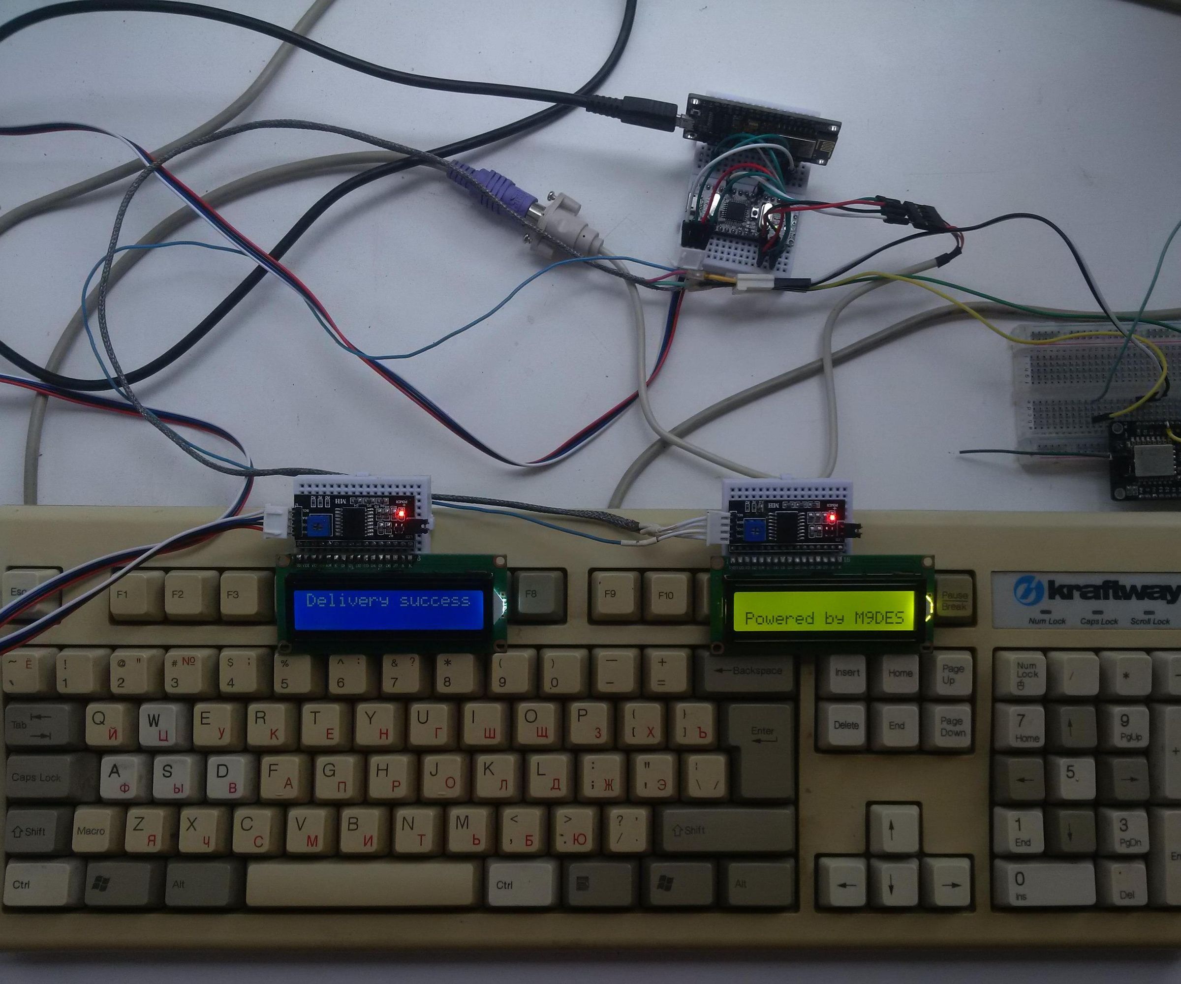 Secure Communication Channel Encrypted With M9DES (My Modification of DES)