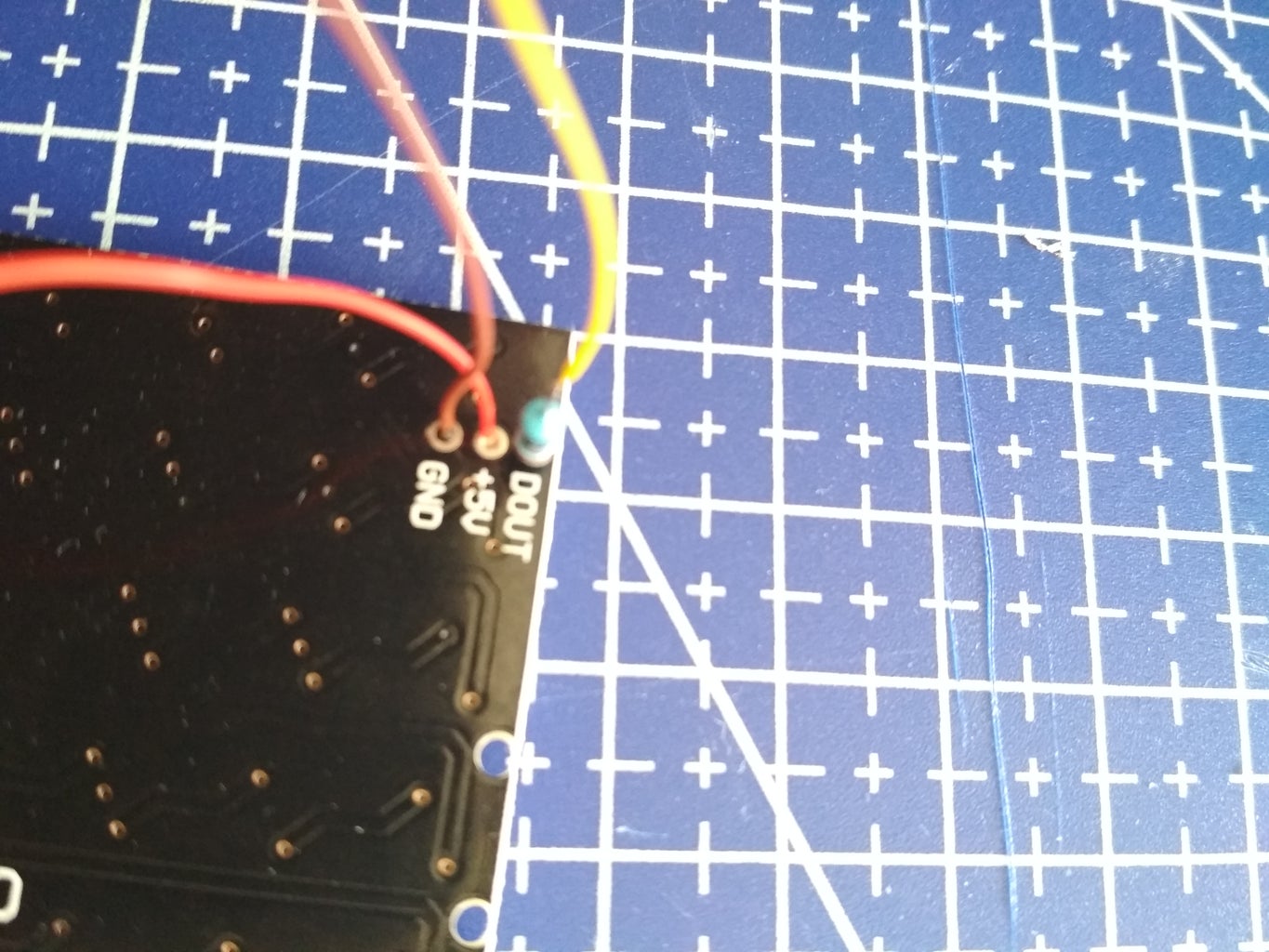 Table Gadget With 8x8 LED RGB Matrix and Arduino Uno : 6 Steps ...