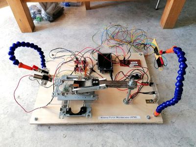 The Simplest Homemade Atomic Force Microscope : 3 Steps (with Pictures ...
