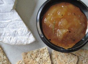 Peppered Peach and Rosemary Jam