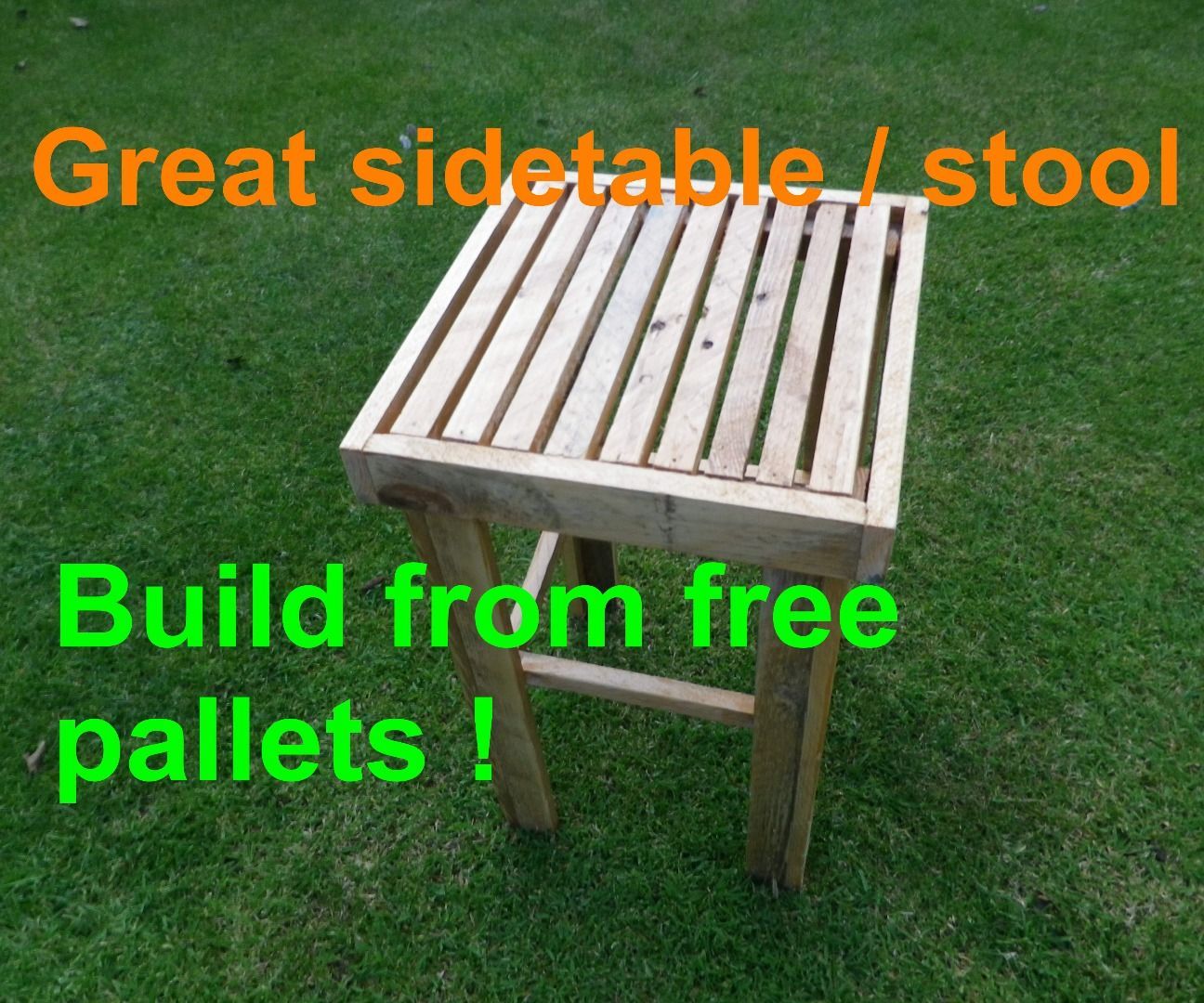 BUILD a Side Table/ Stool