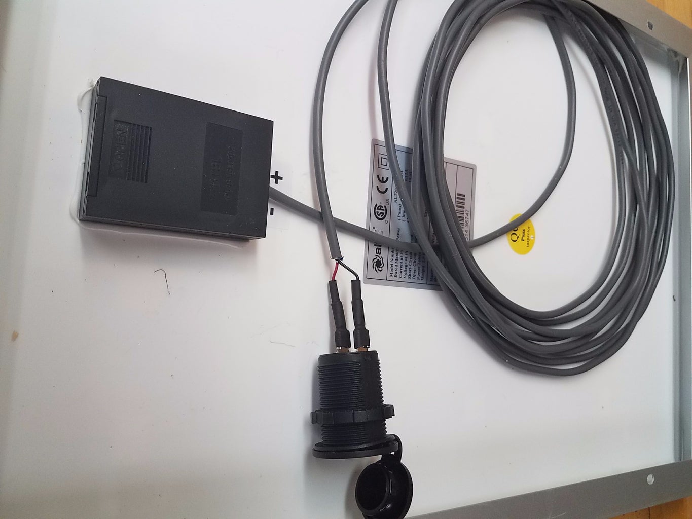 DIY Solar Phone Charger 4 Steps with Pictures Circuit Diagram