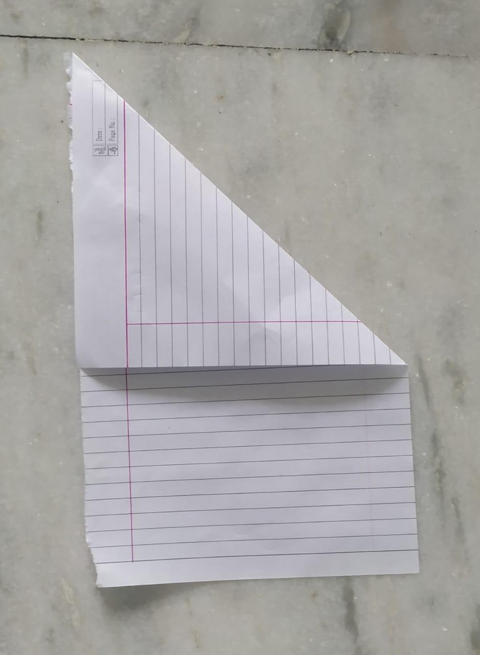 Fold the Paper As Shown