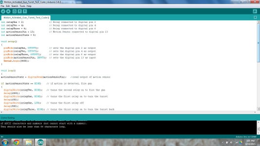 Motion Activated Gun Turret : 11 Steps (with Pictures) - Instructables