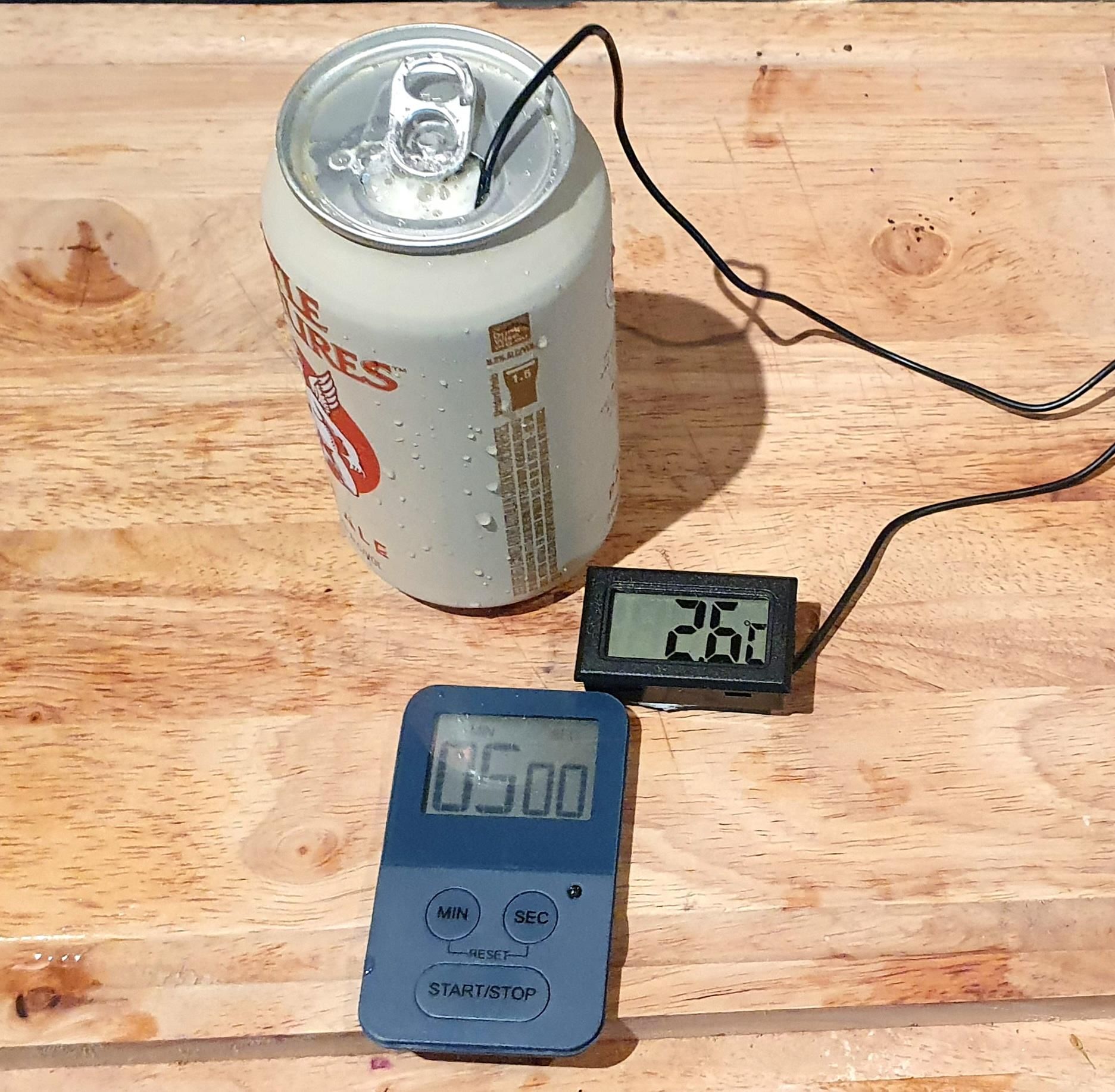 Beer Can Cooling Experiments 38 Steps (with Pictures) Instructables