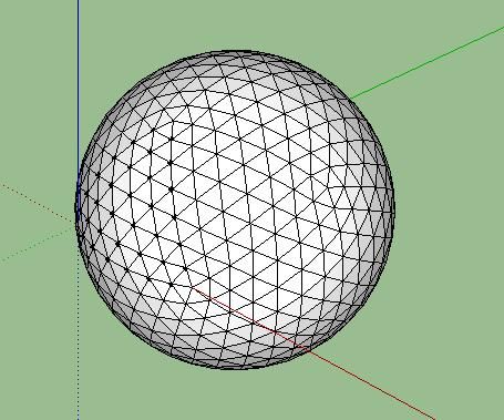 Constructing Geodesic Spheres on Google SketchUp