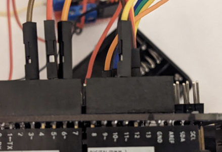 Wiring- Arduino Sensor Shield