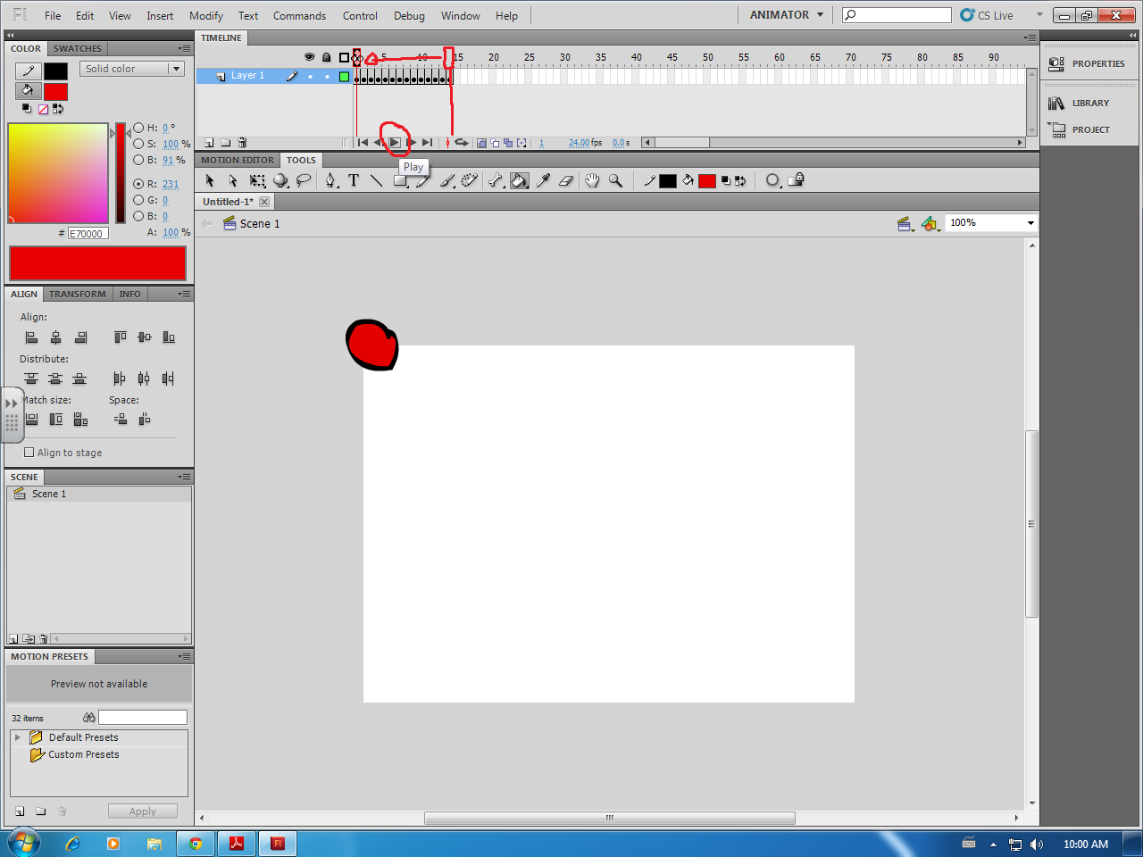 How to Make an Animation on Adobe Flash : 8 Steps - Instructables