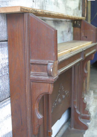 Broken Pump Organ Into Hall Table Instructables