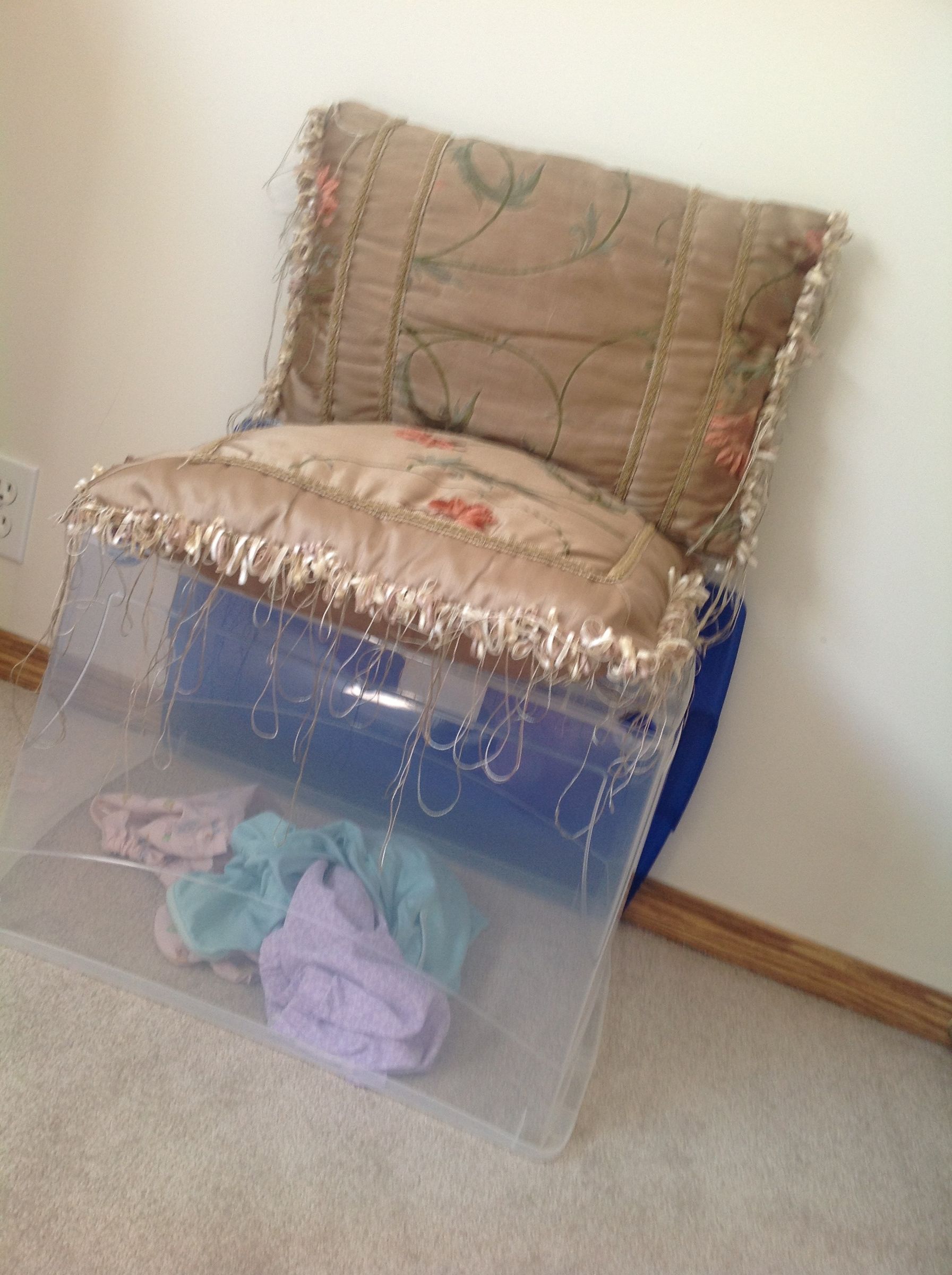 Dirty Laundry Bucket/chair Decor for Your Room!