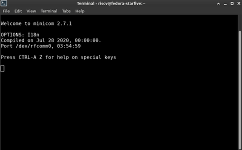 Configuring Bluetooth for Serial Communication