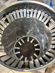 Assembling the Burner No Drill Hole No Screw