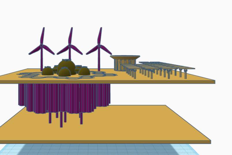 Blender to TinkerCad Solar Powered Desert Lab Habitat