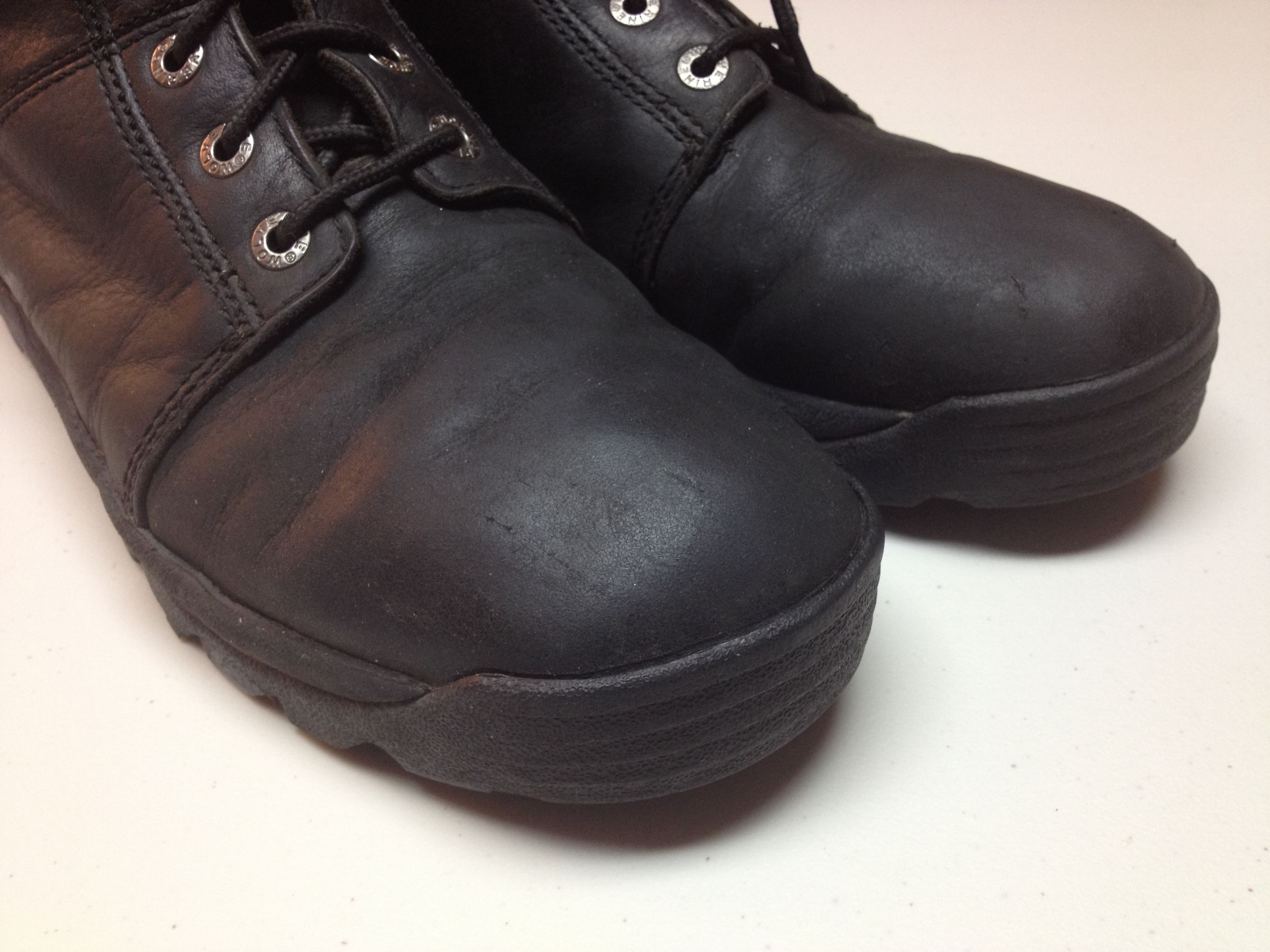 on waterproof boots