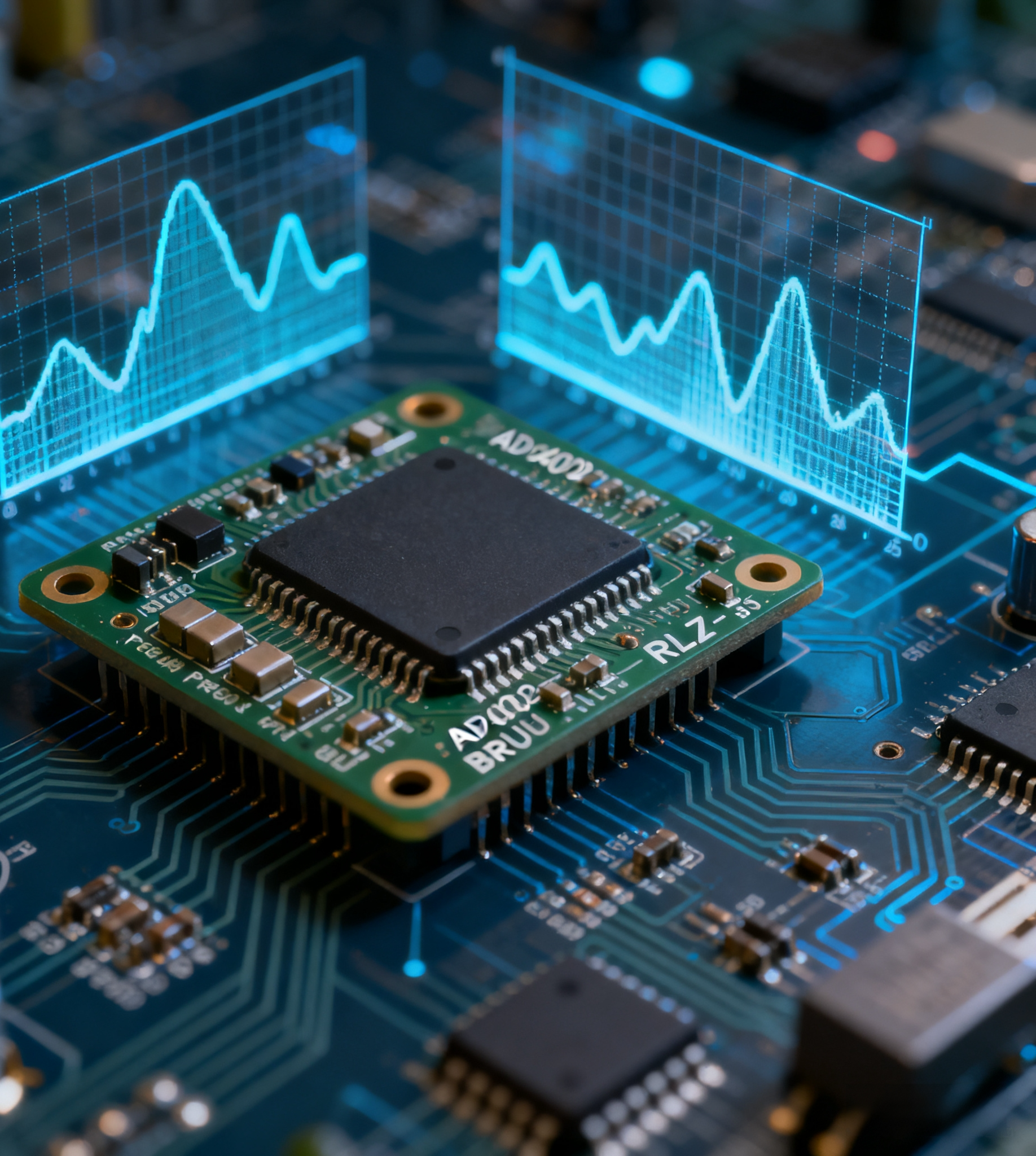 Precision Frequency Synthesizer With the ADF4002BRUZ-RL7