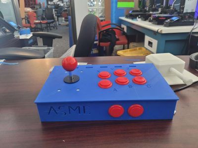 Assembly [Sanwa Parts and LCD Screen]