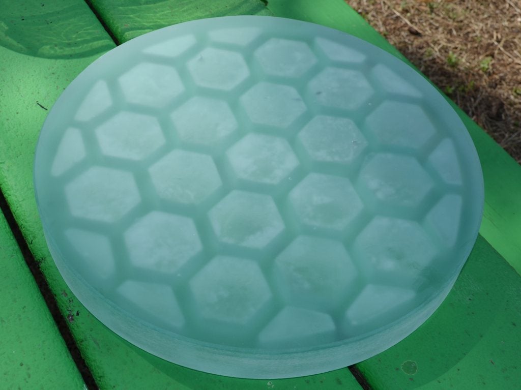 Casting a Large, LightWeight Telescope Mirror From Recycled Glass 13