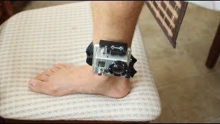 GoPro Mounting Tips | Vented Helmet Strap on Ankle
