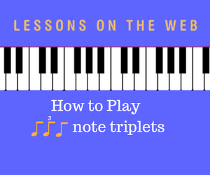 How to Play 8th Note Triplets on the Piano