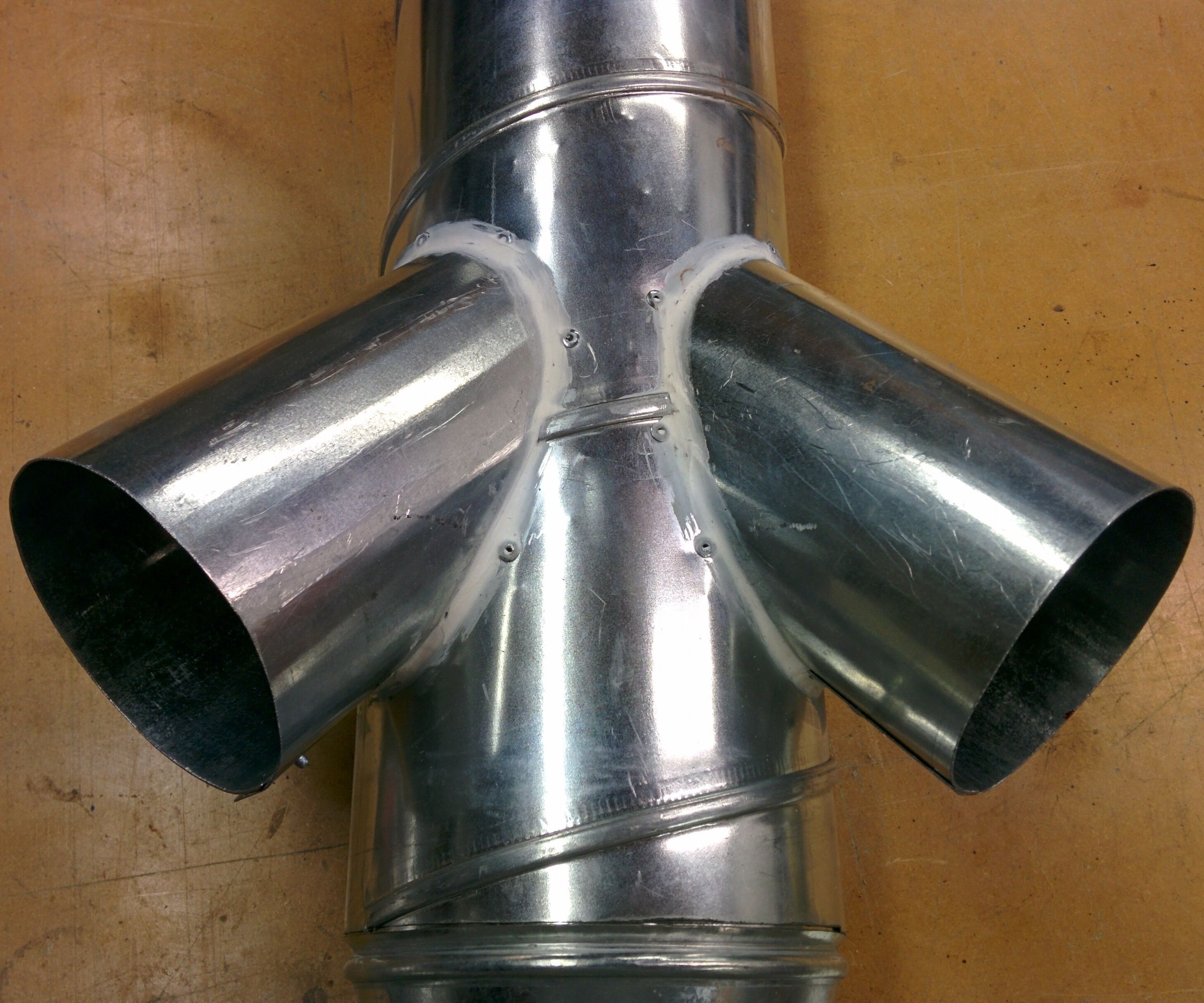 Custom Wye Fittings for Your Dust Collector 