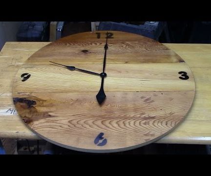 How to Make a 30'' Wall Clock