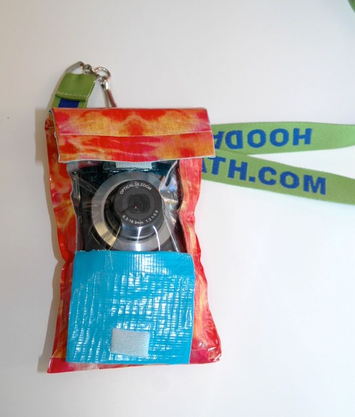 Water-Resistant, Upcycled Camcorder Case