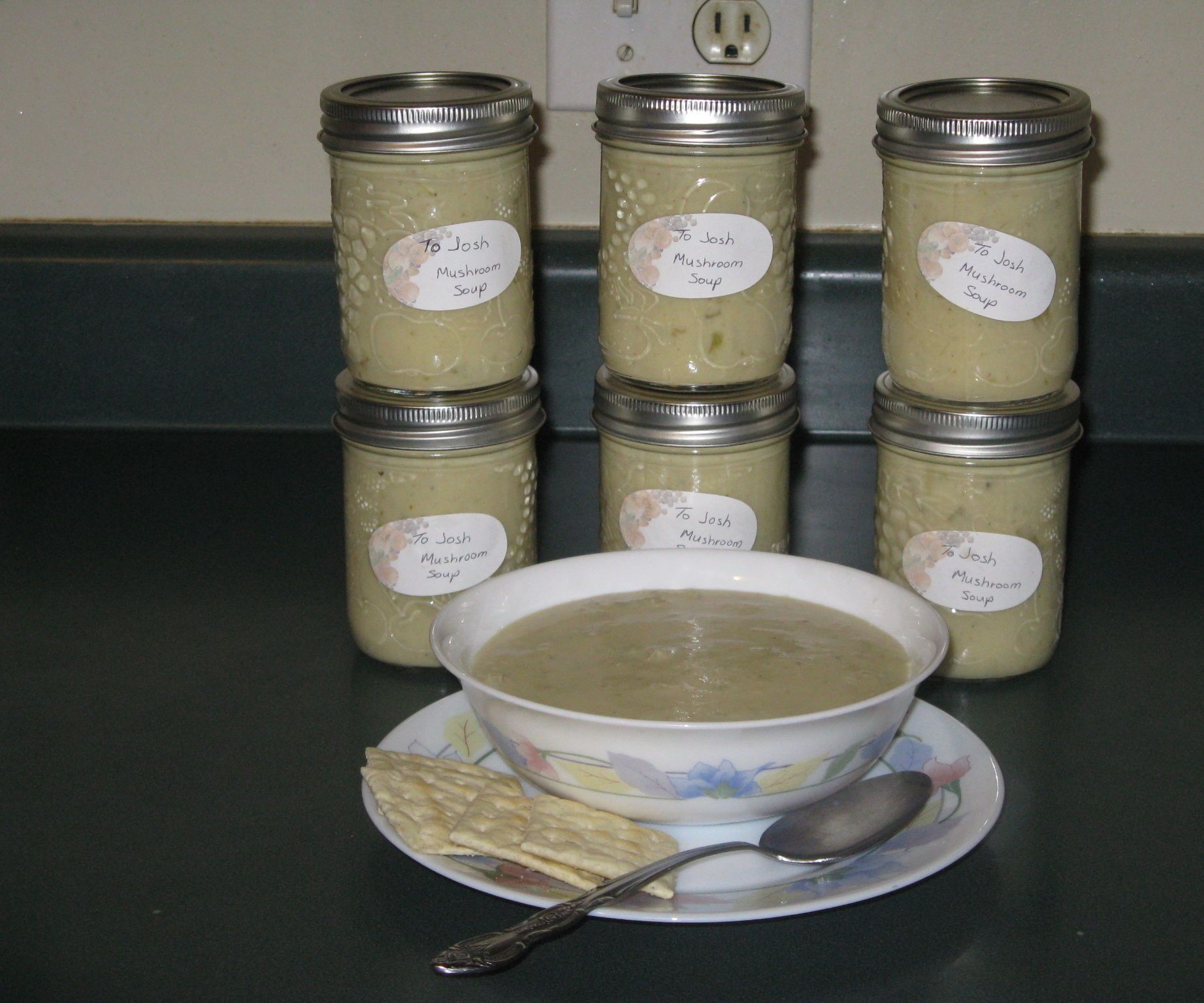 Cream of Giant Puffball Soup