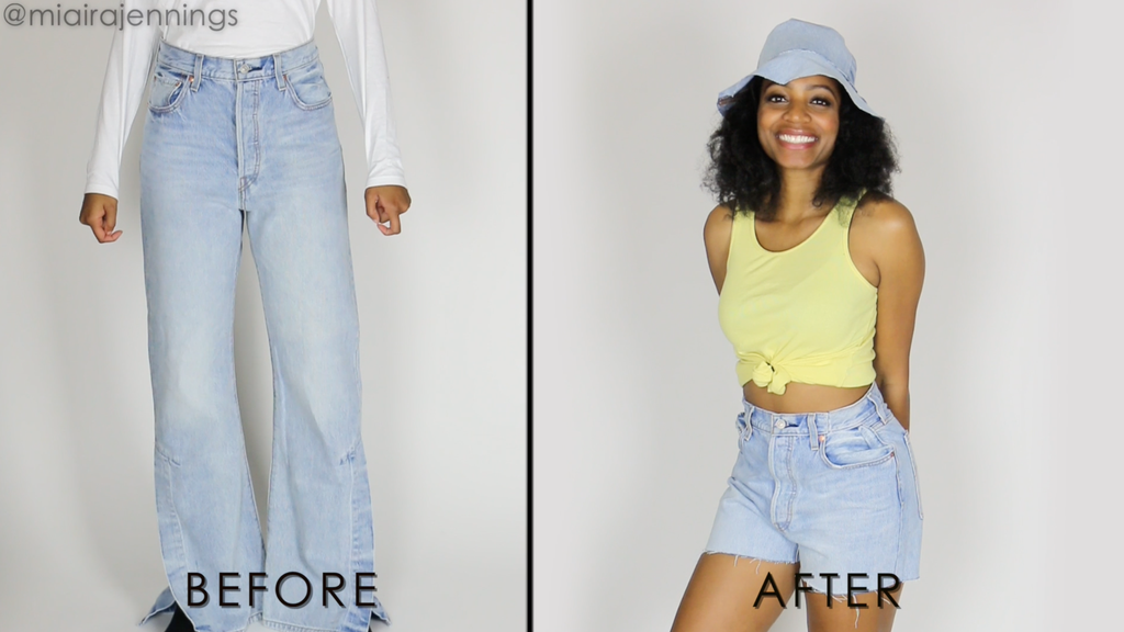 Diy mom 2025 jean shorts