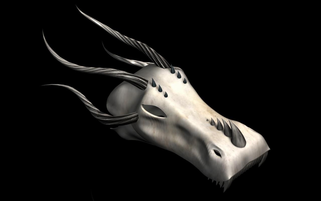How to Model/CAD and Print a 3D Printable Dragon Skull.