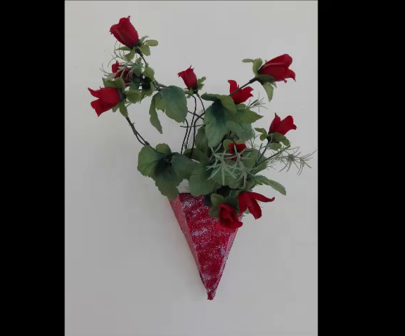 How to Make Wall Hanging Flower Vase