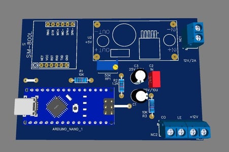 Schema Electrique Et PCB