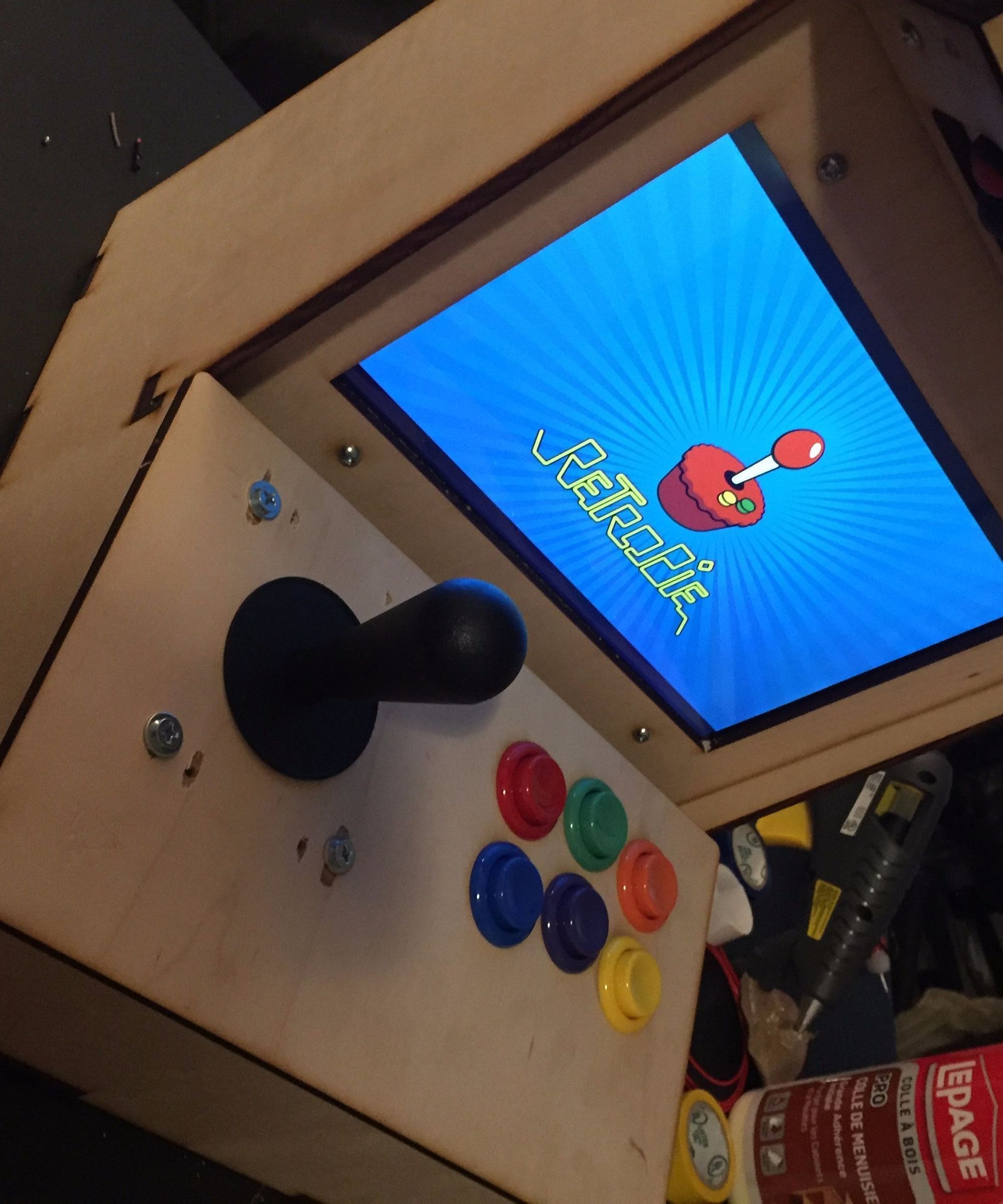Making a JAMMArcade With Raspberry Pi (1-player)