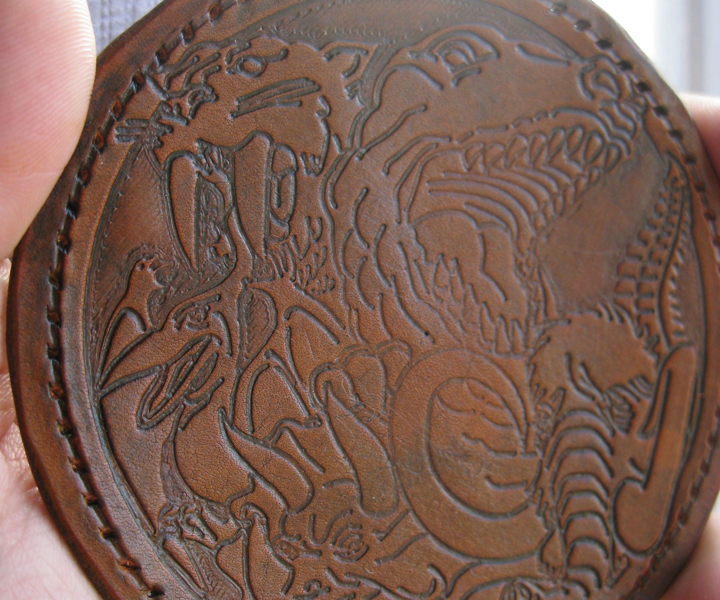 Make a Custom Leather Crest Using 3D Printing (large Size 4")