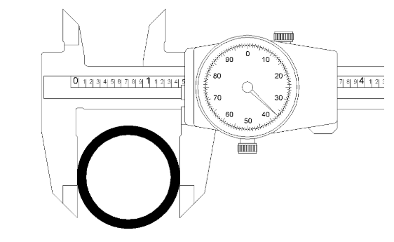 How to read discount a dial caliper