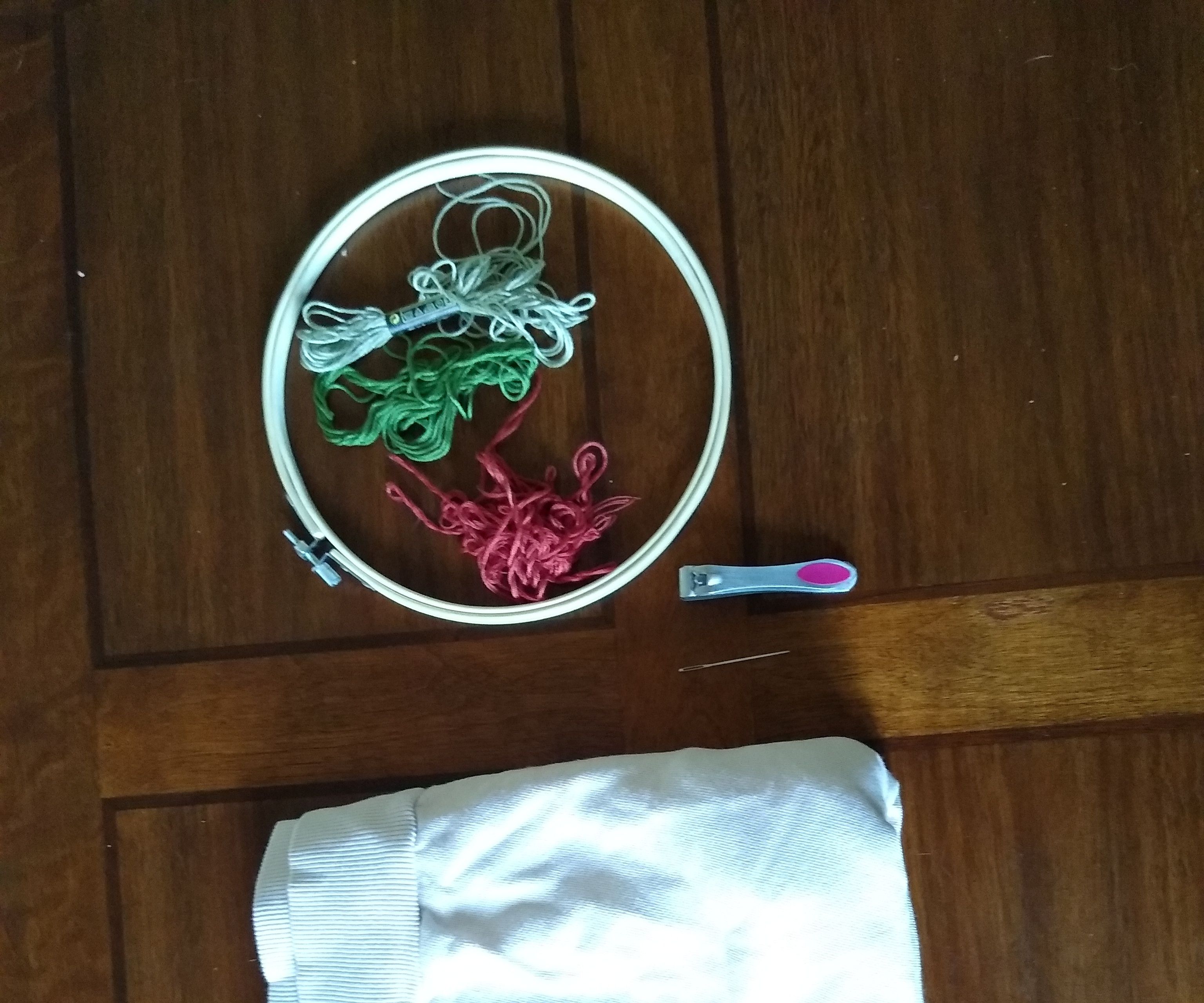 Embroidered Strawberry