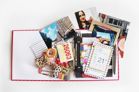 How to Make a Vacation Trip Album in an Hour / Como Armar Un Album De Viajes En Una Hora