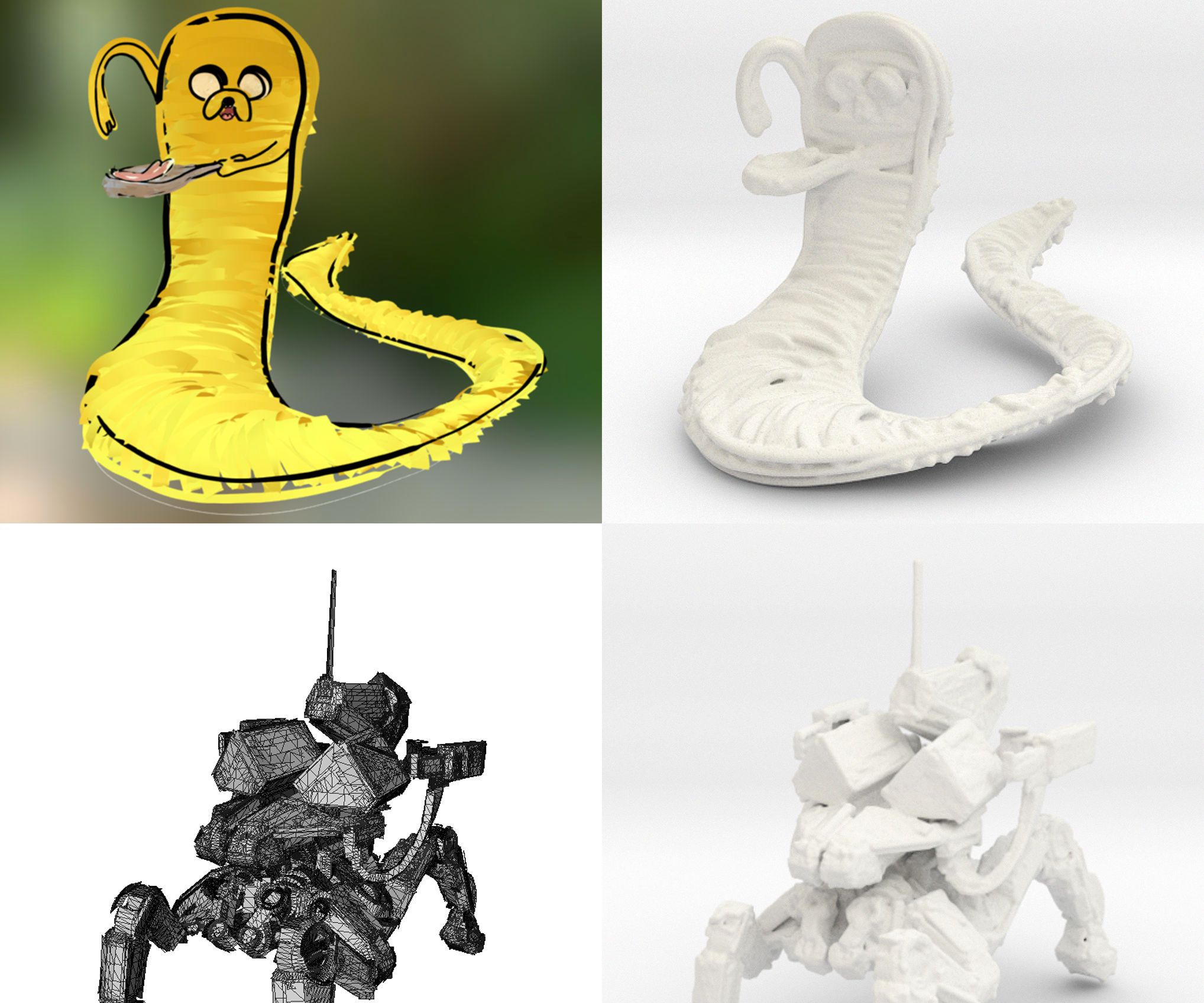 3D Print your Tilt Brush sketches using Meshmixer