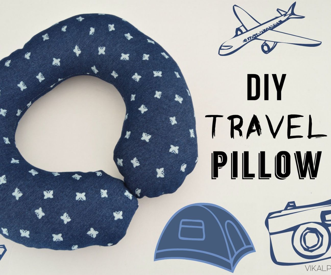 How to Sew a Travel Pillow