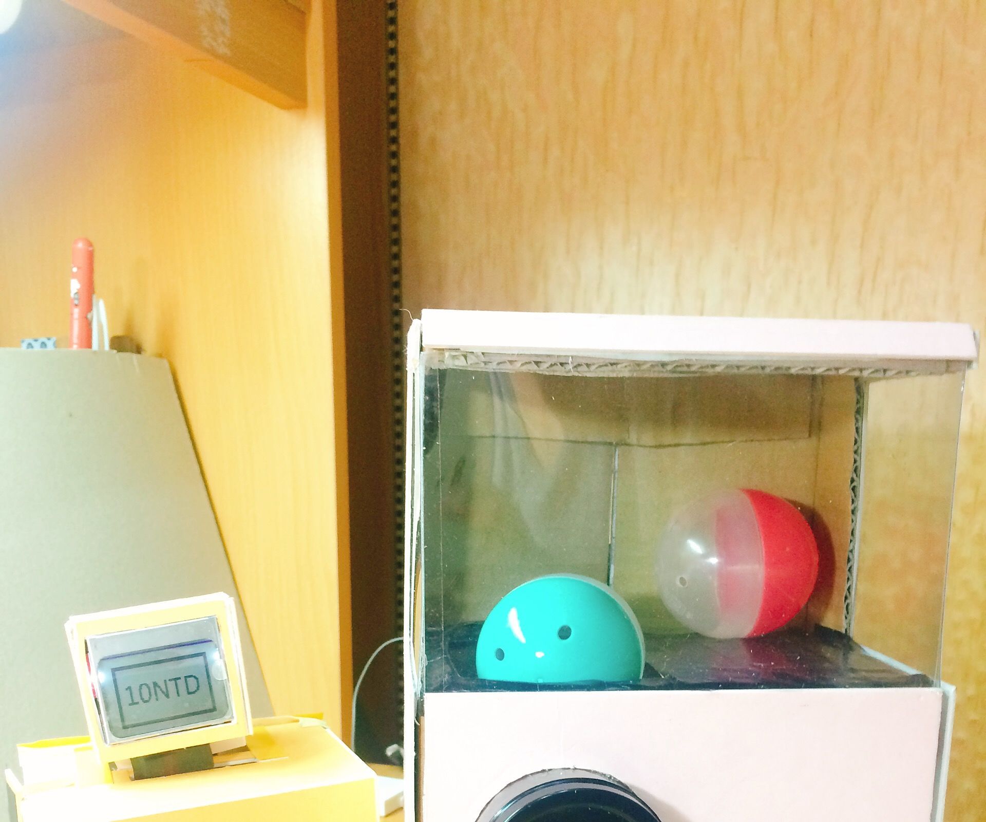 Interactional Capsule Toy Machine