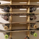 Skateboard Rack