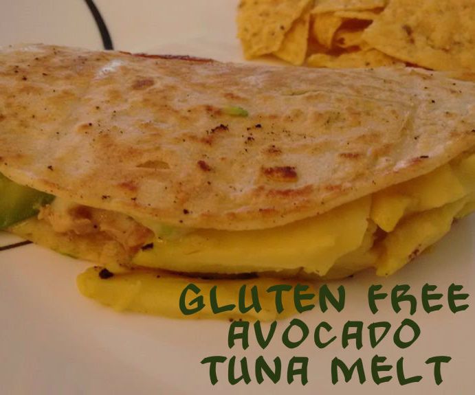 Gluten Free Avocado Tuna Melt 