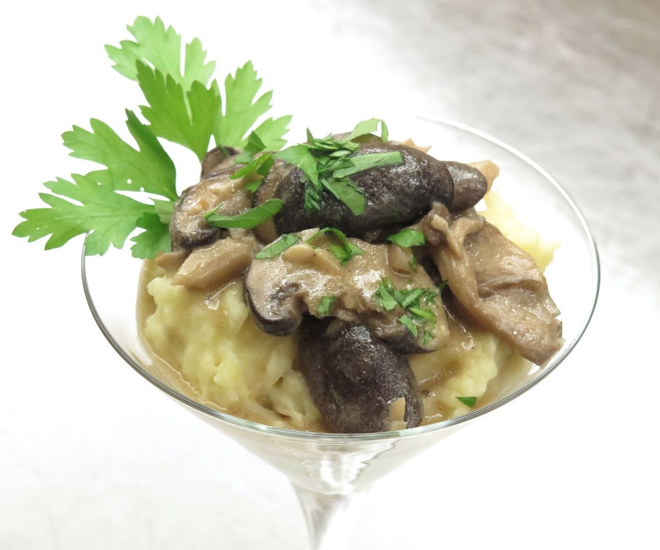 Truffled Mashed Potatoes With Wild Mushrooms