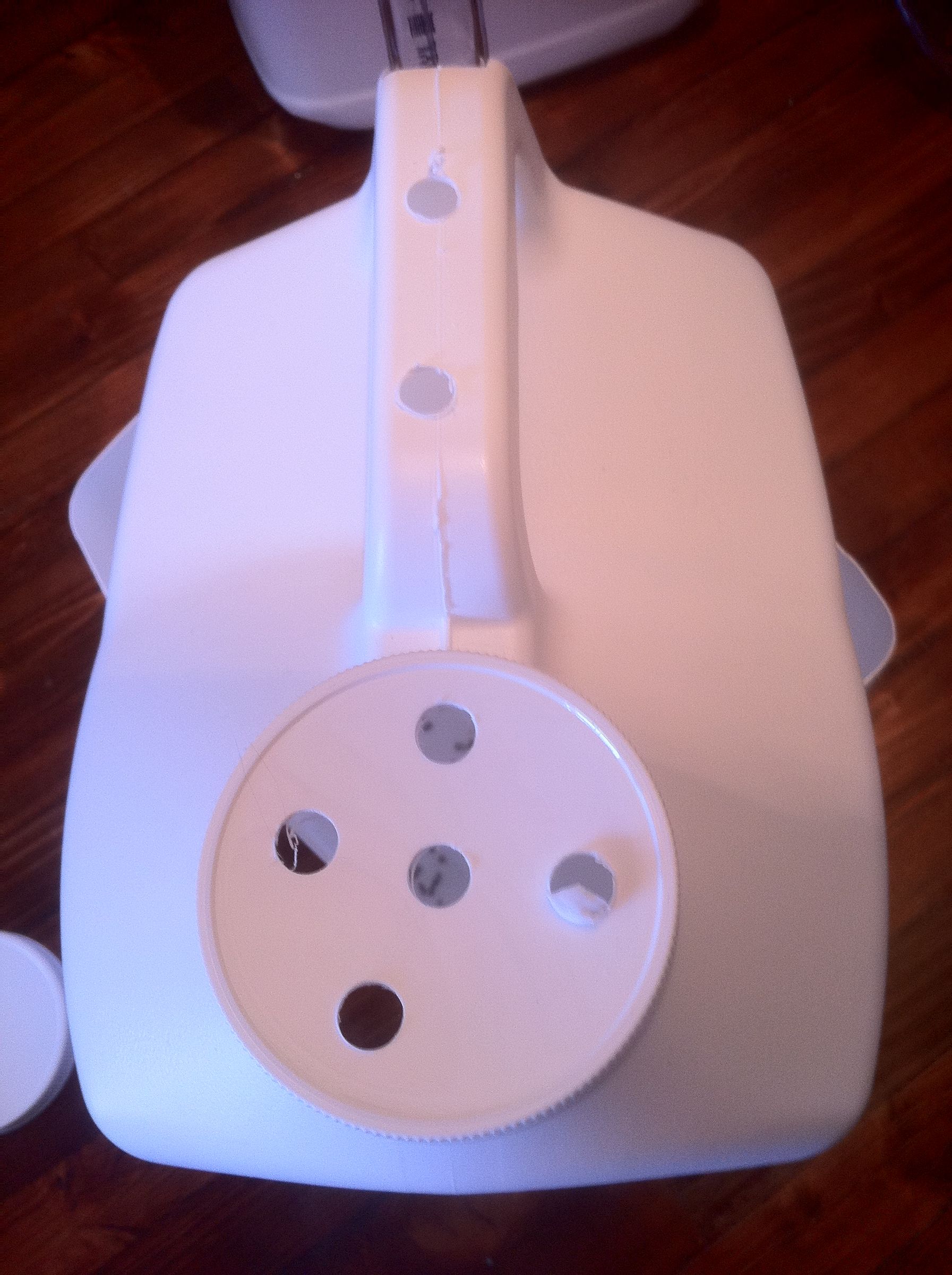 Self Watering Planter From Cat Litter Container 5 Steps Instructables