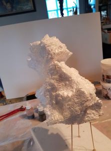 Melt the Styrofoam