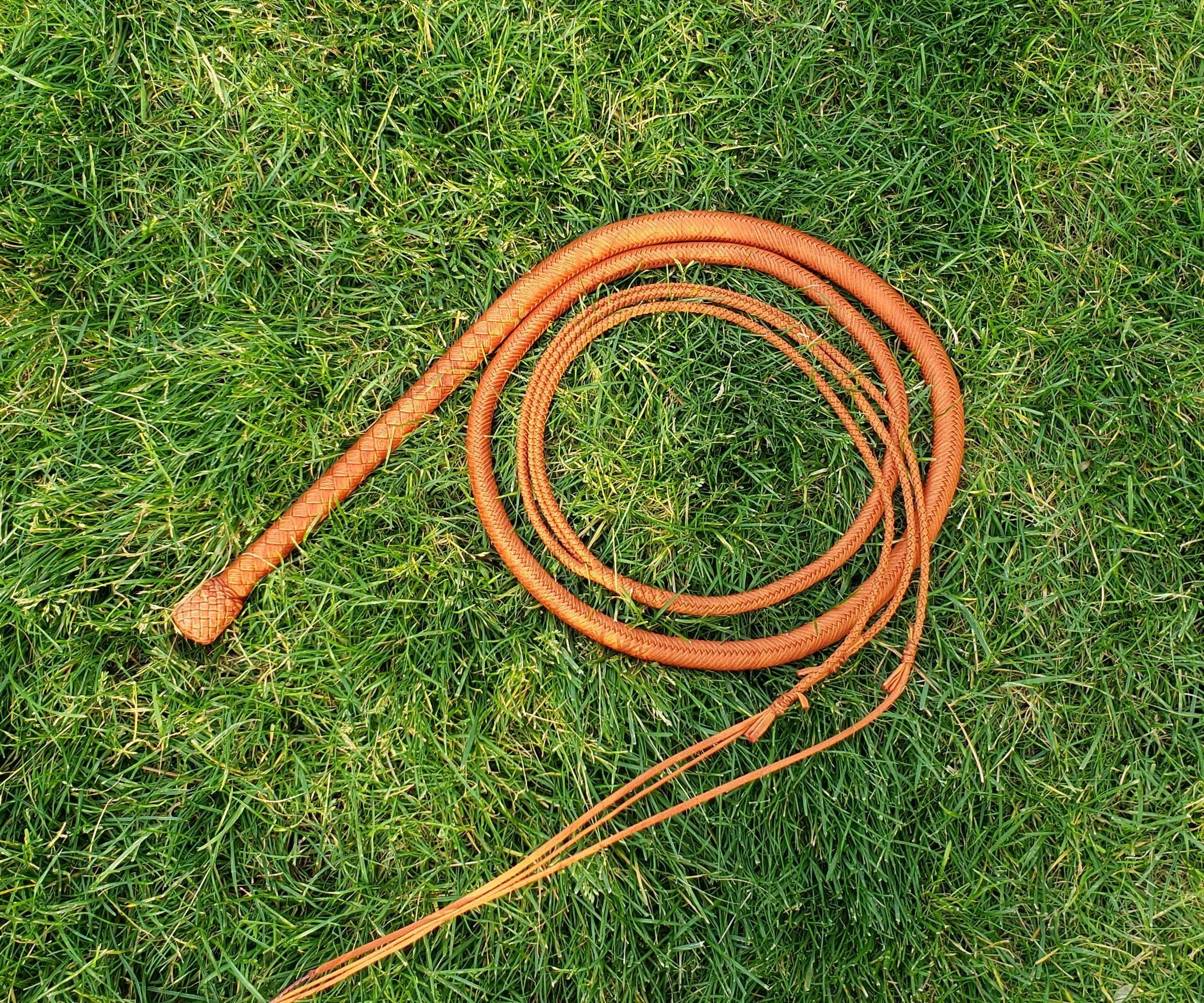3 Tailed 24 Plait Paracord Bullwhip
